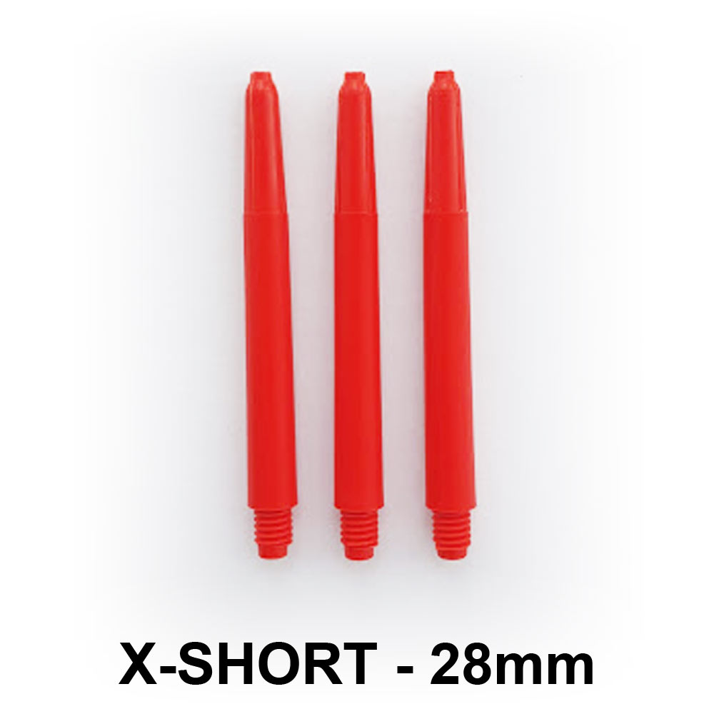 Shaft Schaft Schäfte Xshort short medium Red Dart NEU Nylon 